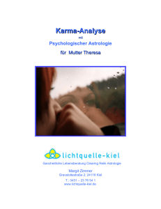 Karma-Analyse - Lichtquelle Kiel