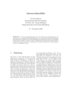 Aharonov-Bohm-Effekt Grewan Hassan Quantenmechanisches