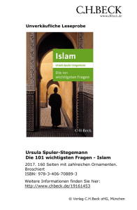 Ursula Spuler-Stegemann Die 101 wichtigsten Fragen