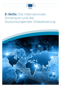 e-Skills: Die internationale Dimension und die Auswirkungender