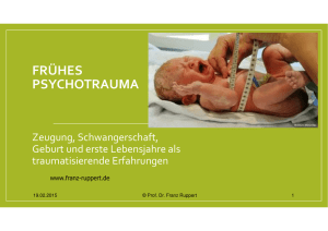 Fr&uuml;hes Psychotrauma, Frankfurt 2015