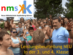 Leistungsbeurteilung NEU