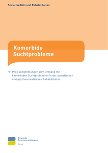 Komorbide Suchtprobleme - Deutsche Rentenversicherung