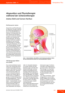 Akupunktur und Physiotherapie während der