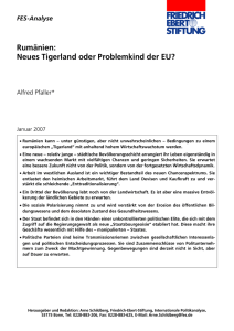 Rumänien: Neues Tigerland oder Problemkind der EU?