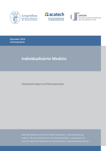 Individualisierte Medizin