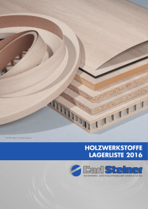 holzwerkstoffe lagerliste 2016