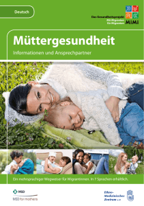 Müttergesundheit