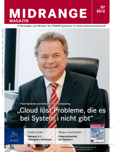 Cloud löst Probleme, die es bei System i nicht gibt