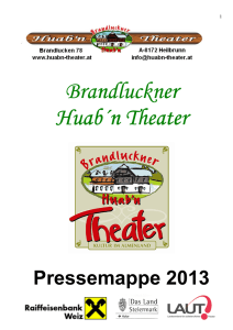 Brandluckner Brandluckner Huab´n Theater Huab - Huabn