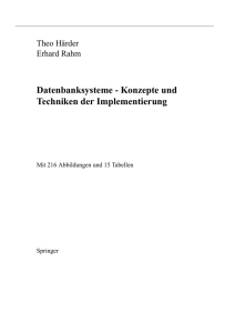 Auszug in PDF mit Kap. 1 (Architektur von DBS) und Kap. 13