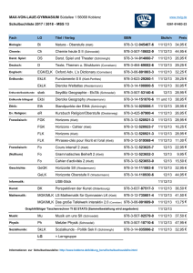 MSS 13 Bi Natura - Oberstufe (Klett) 978-3-12-0454 - Max-von