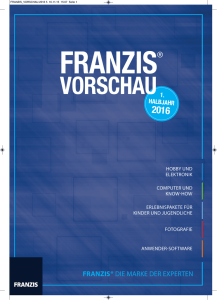 FRANZIS® die mArke der eXperten