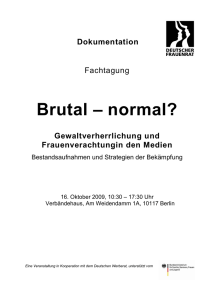 Brutal &ndash; normal?