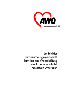 Leitbild AWO Familien- und Weiterbildung - AWO Rhein