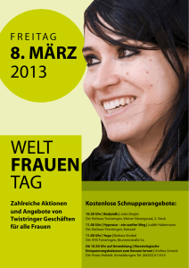 Weltfrauentag 2013 - Stadt Twistringen