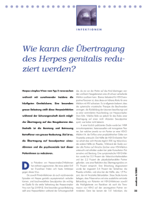 Wie kann die Übertragung des Herpes genitalis reduziert werden?