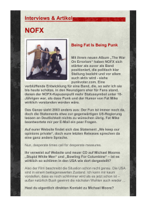 nofx - Ox Fanzine