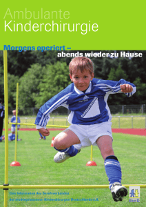 Ausgabe Juni 2014 - Kinderchirurgie.com