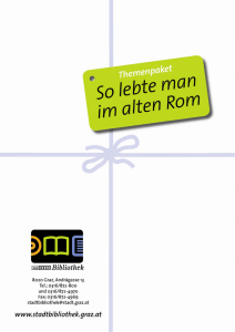 Schmökerpaket – Let`s read English - Stadtbibliothek Graz