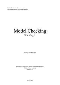1 Model Checking