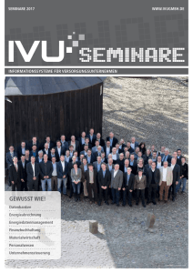 IVU Seminarkatalog - IVU Informationssysteme GmbH