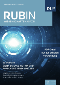 Artikel als PDF-Datei - Rubin - Ruhr