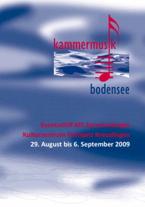 2009 - Kammermusik Bodensee