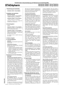 Telmisartan STADA 40 mg/80 mg Tabletten