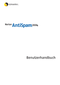 Norton AntiSpam™ Benutzerhandbuch