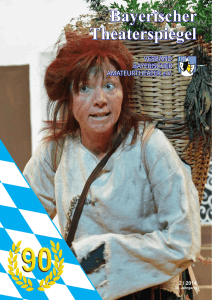 Theaterspiegel 02/2014 - Verband Bayerischer Amateurtheater eV