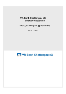 VR-Bank Chattengau eG