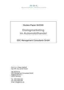 - DDC Management Consultants GmbH