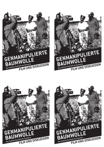 GENMANIPULIERTE BAUMWoLLE GENMANIPULIERTE