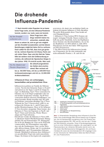 Die drohende Influenza