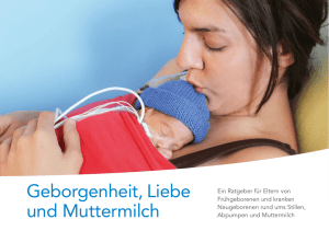 Geborgenheit, Liebe und Muttermilch