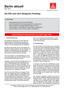 Die AfD nach dem Stuttgarter Parteitag