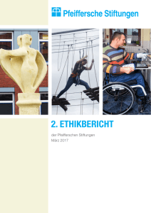 Ethikbericht 2017 - Pfeiffersche Stiftungen