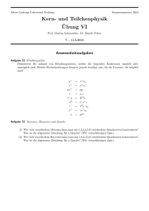 Übung 6 - Abteilung Prof. Schumacher