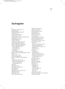 Sachregister - Wiley-VCH