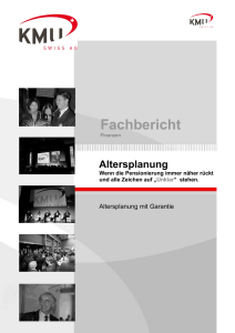 Fachbericht - AP Altersplanungs AG