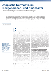 Atopische Dermatitis im Neugeborenen