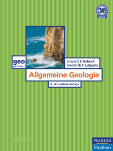 Allgemeine Geologie  - *ISBN 978-3