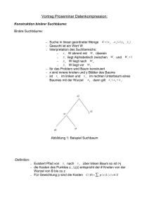 Vortrag Proseminar Datenkompression