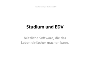 Studium und EDV