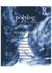 forum - polylog. Zeitschrift für interkulturelles Philosophieren