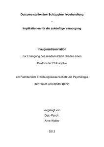 Dissertation Abschluss ohne Lebenslauf - diss.fu-berlin.de