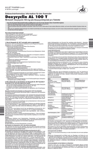 Doxycyclin AL 100 T - die-apotheke