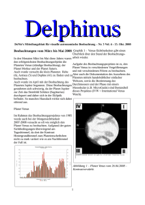 Delphinus No. 3/2008 - Visuelle Beobachtungen
