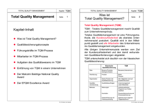 Total Quality Management Kapitel